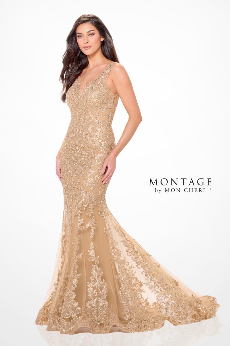 Montage by Mon Cheri Lace Evening Dress M906 - Image 2