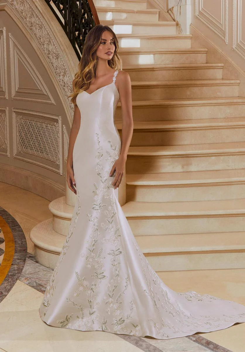 Morilee Rapuzel Fit and Flare Wedding Dress 2641 - Image 3