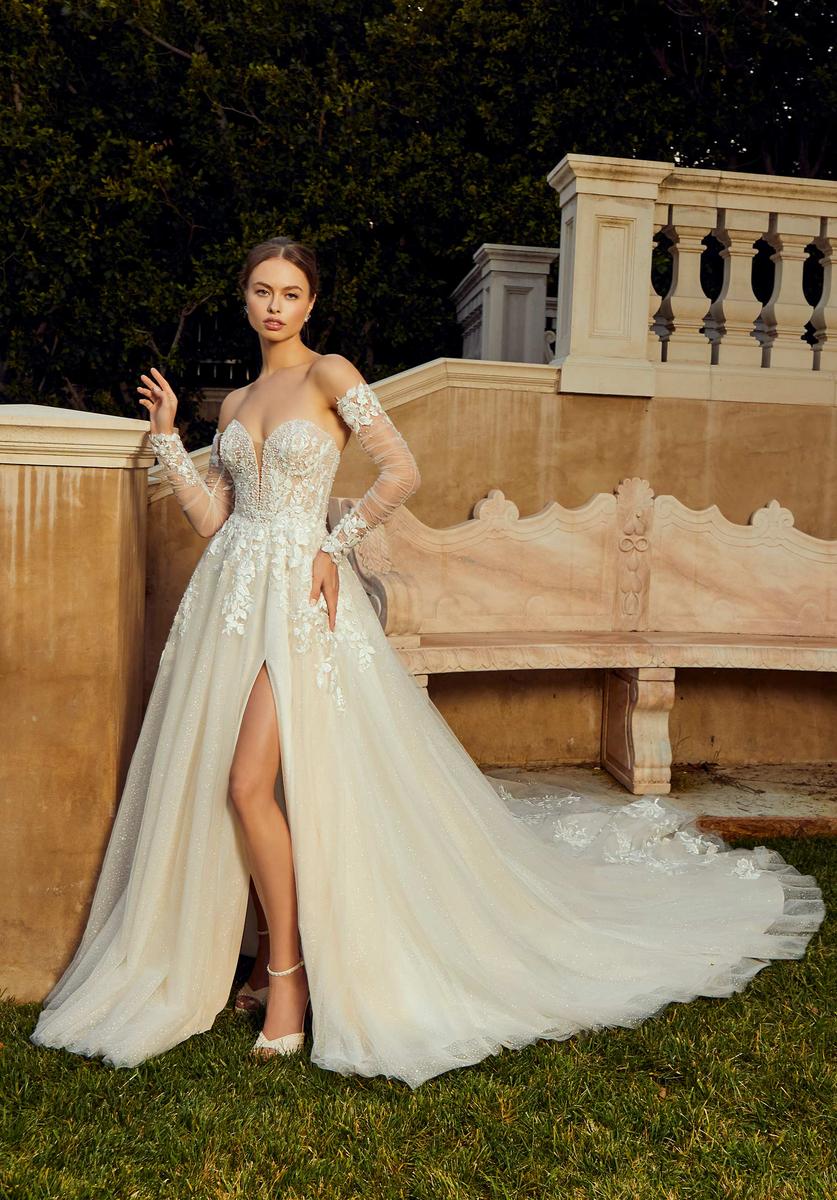 Morilee Raphaella A-Line Lace Wedding Dress 2653 - Image 3