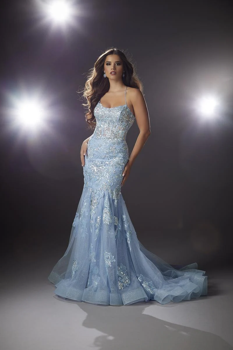 Morilee Sequin Tulle Prom Dress 48029 - Image 4