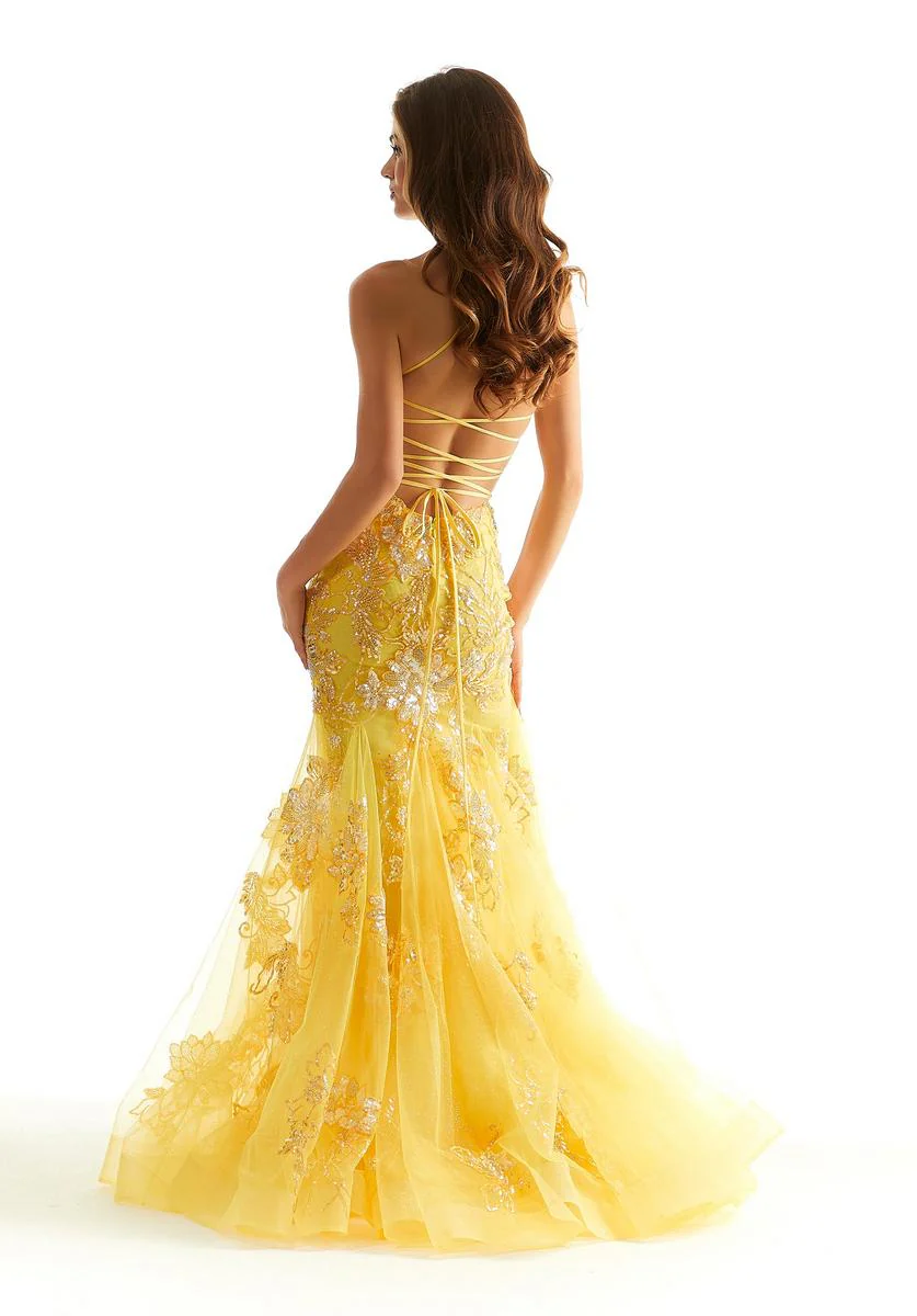 Morilee Sequin Tulle Prom Dress 48029 - Image 9