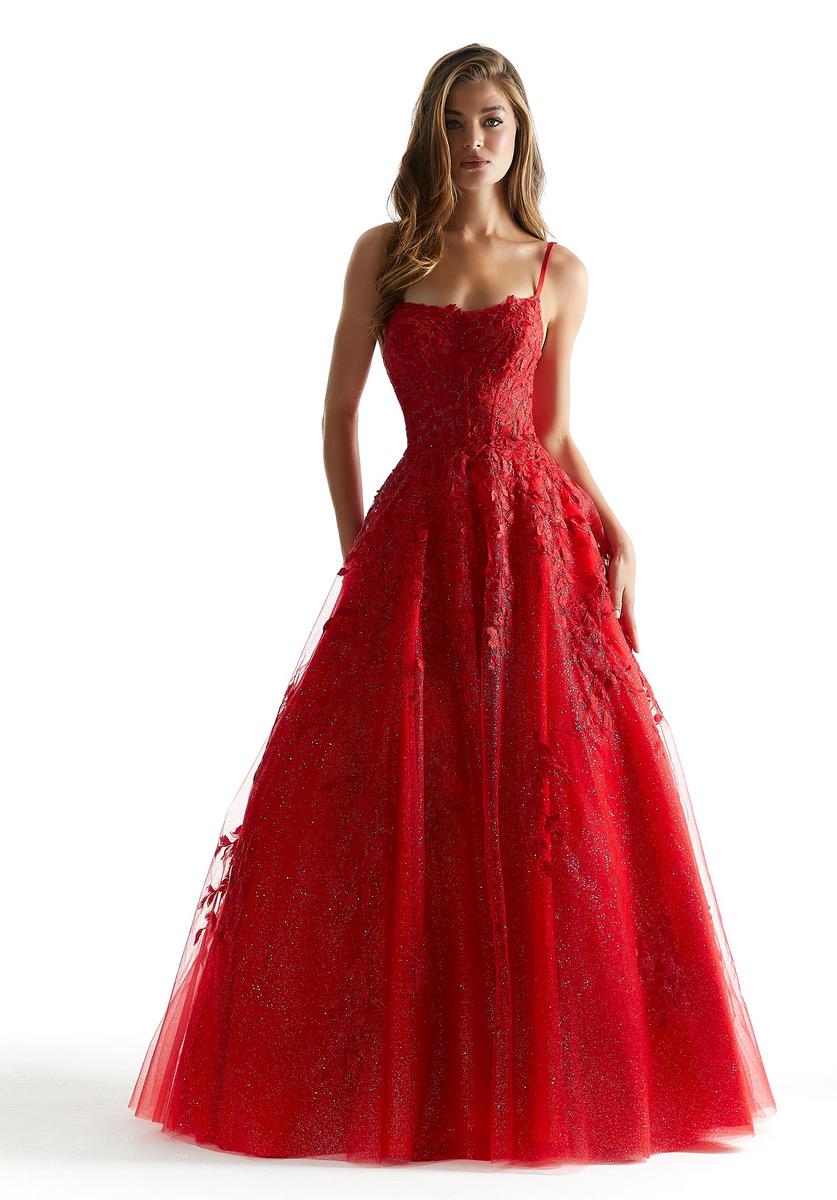 Morilee Long Glitter Prom Dress 48047 - Image 4