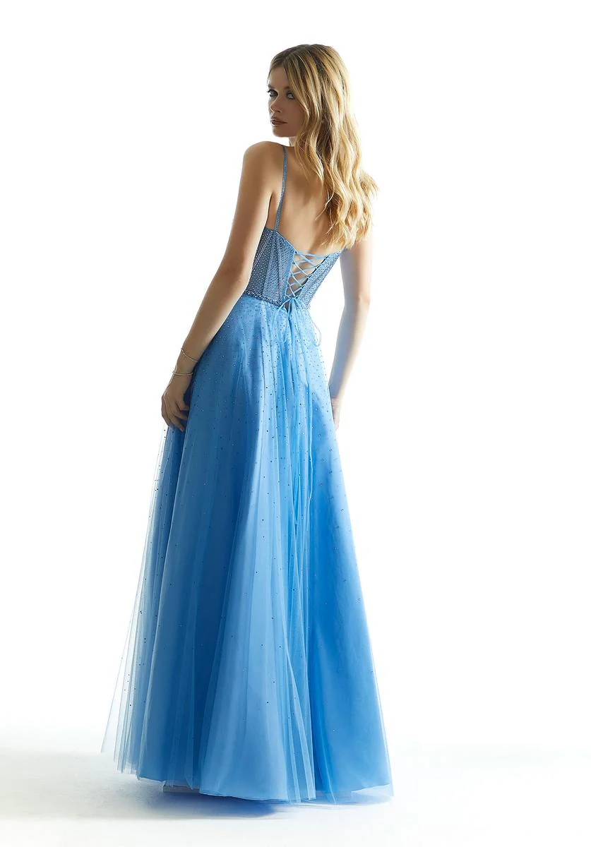 Morilee A-Line Corset Prom Dress 49004 - Image 3