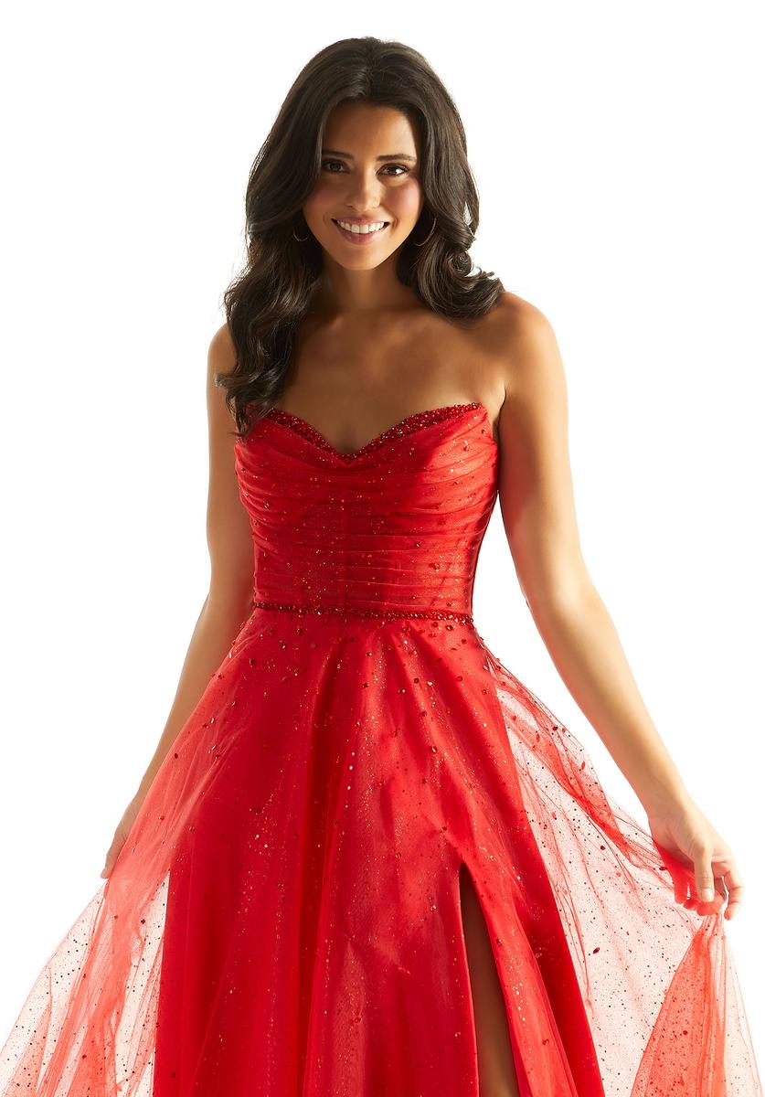 Morilee Strapless A-Line Prom Dress 49028 - Image 5