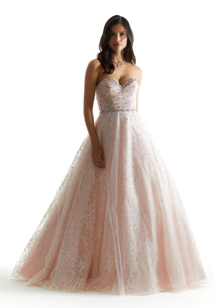 Morilee Strapless Sweetheart Ball Gown Prom Dress 49066 - Image 4