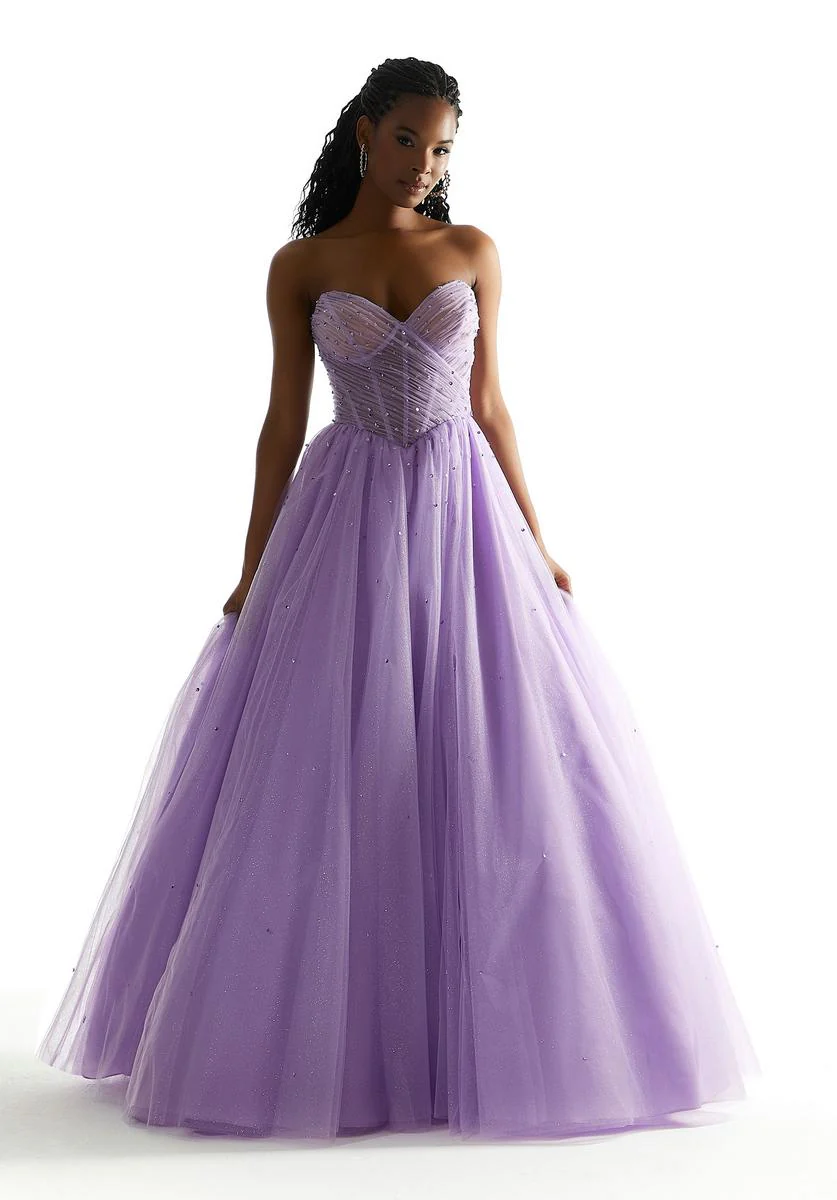 Morilee Strapless Basque Waist Ballgown 49071 - Image 6