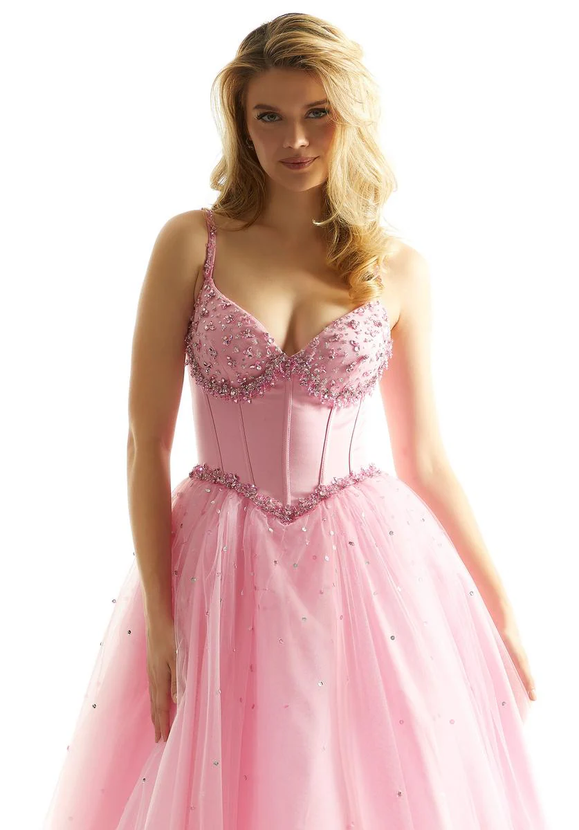 Morilee Corset Ball Gown Prom Dress 49084 - Image 3