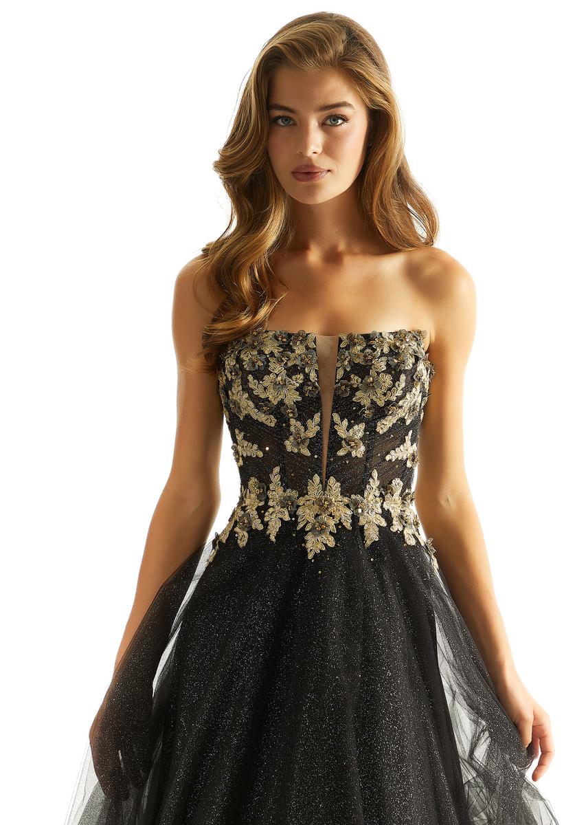 Morilee Strapless Ball Gown Prom Dress 49086 - Image 7