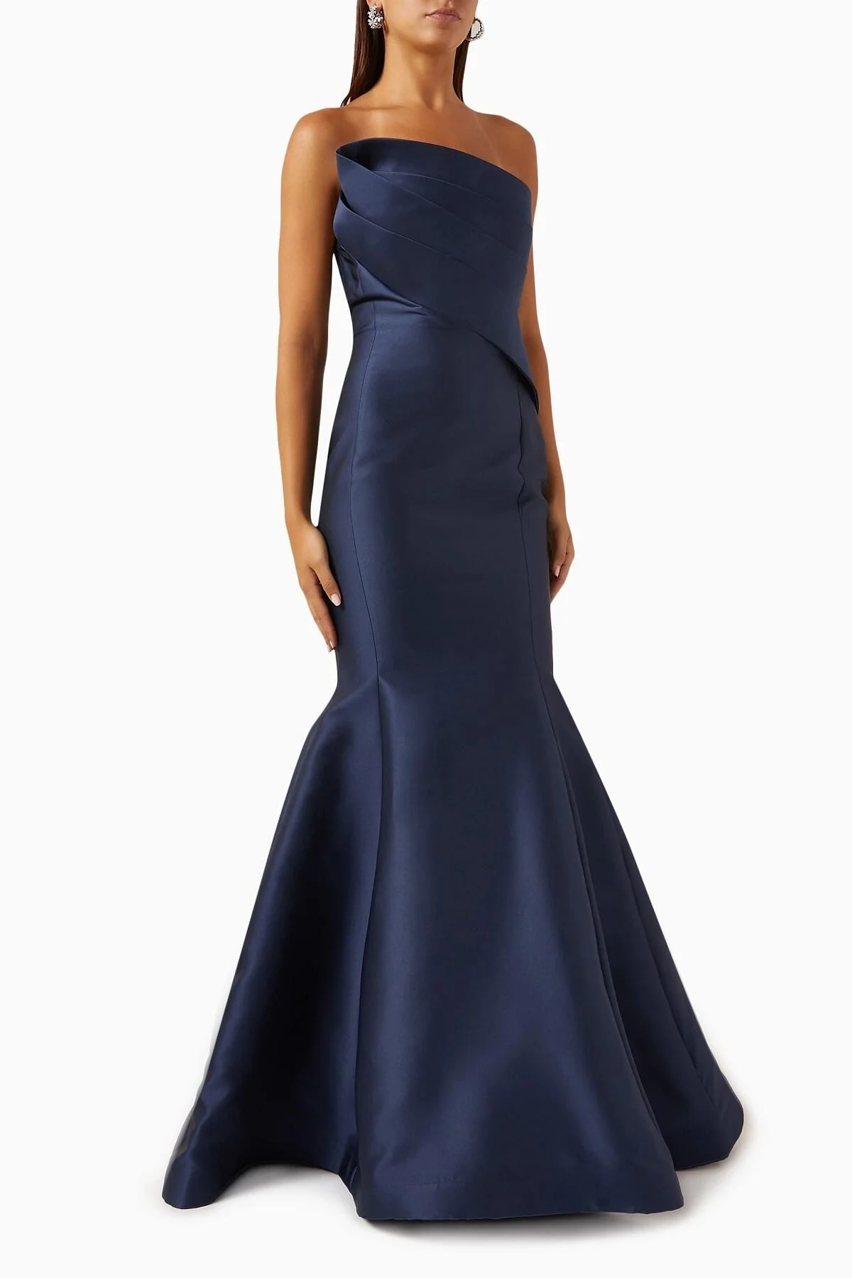 Nicole Bakti Strapless Evening Gown 7206 - Image 2