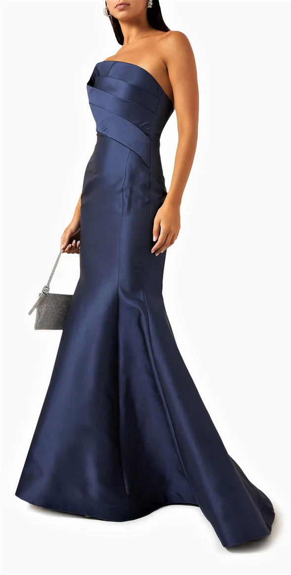 Nicole Bakti Strapless Evening Gown 7206 - Image 3