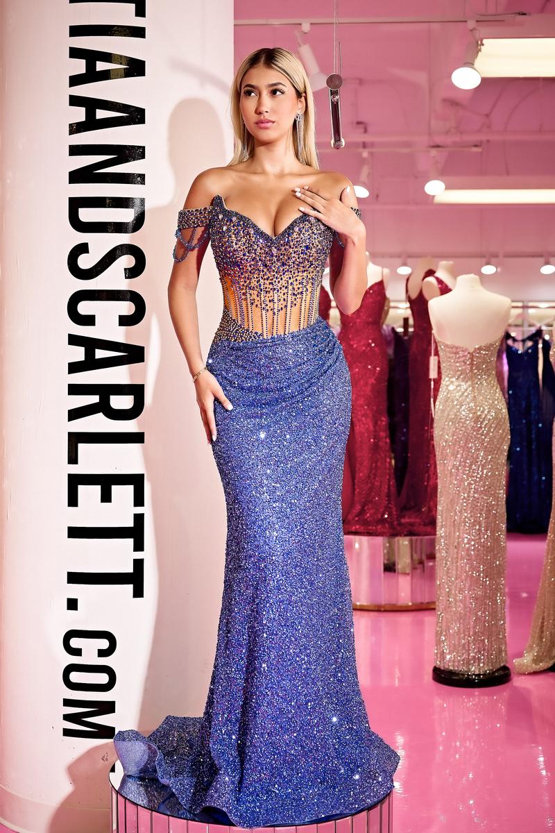 Portia and Scarlett Couture Dress PS24880C - Image 3