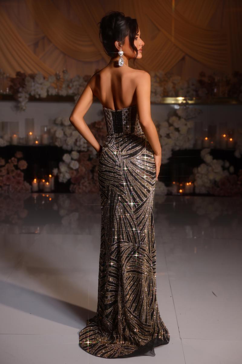 Portia & Scarlett Beaded Couture Dress PS25469C - Image 7
