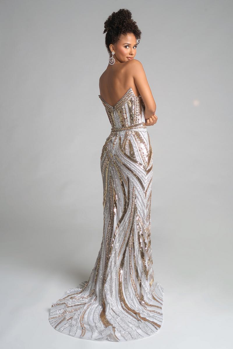 Portia and Scarlett Couture Dress PS25984C - Image 9