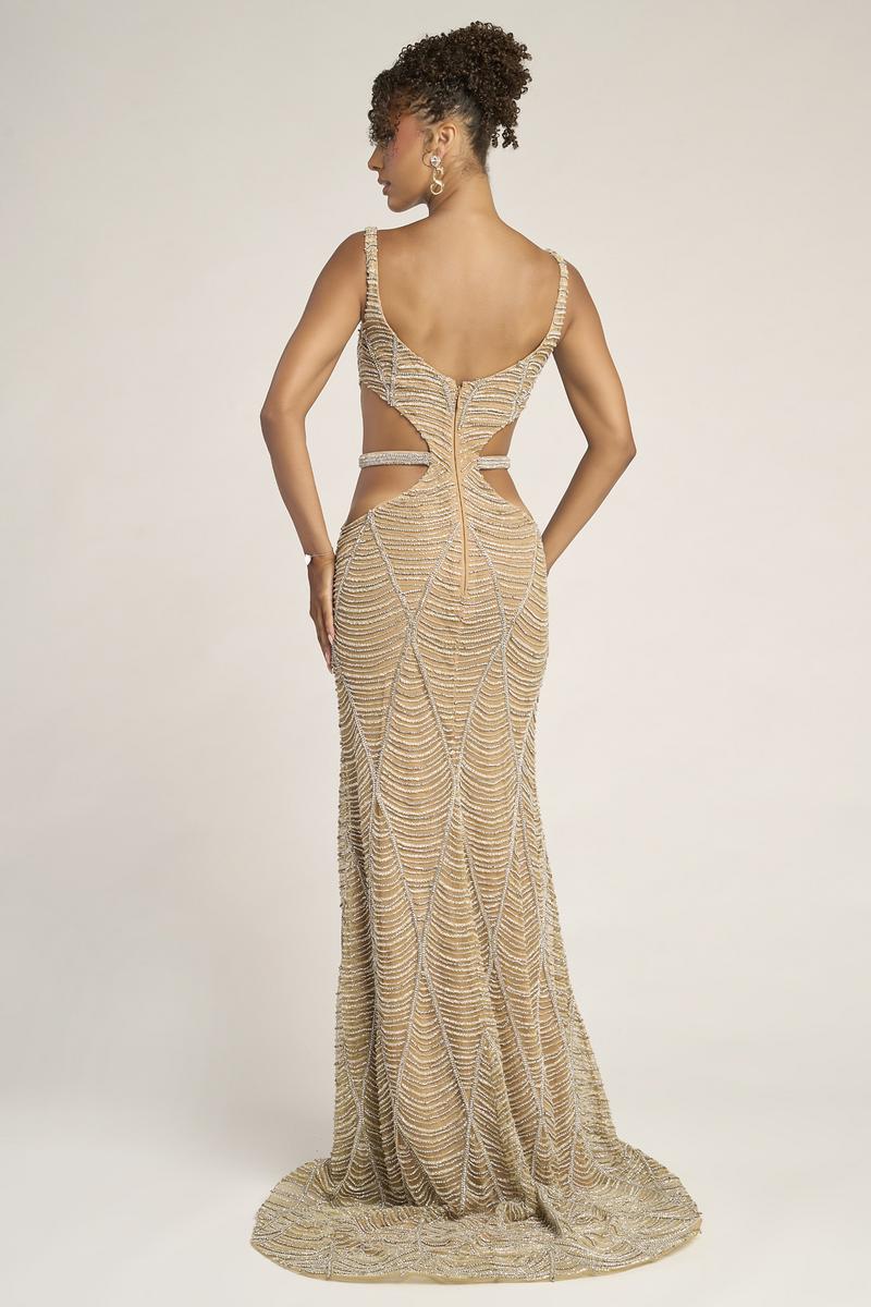 Portia and Scarlett Cut Out Prom Dress PS26455C - Image 2