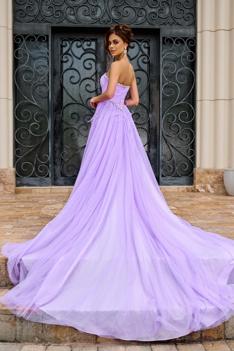 Portia and Scarlett Cut Glass Cut Out Prom Dress PS24632 - Image 2
