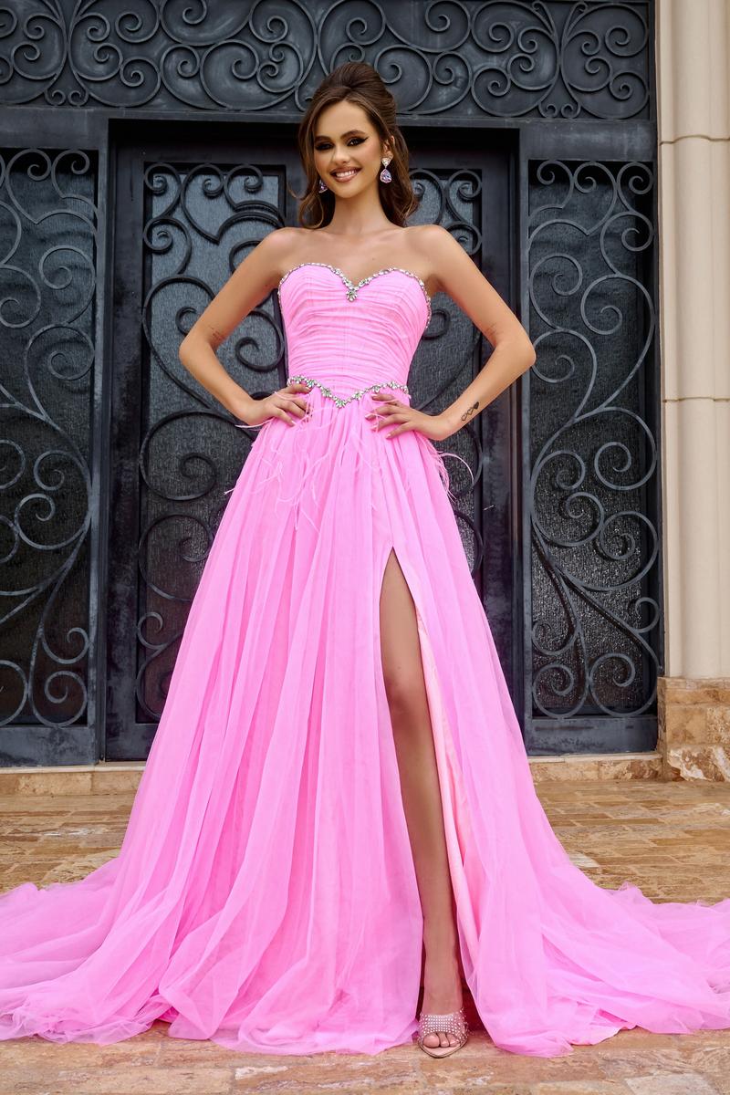 Portia and Scarlett Cut Glass Cut Out Prom Dress PS24632 - Image 6