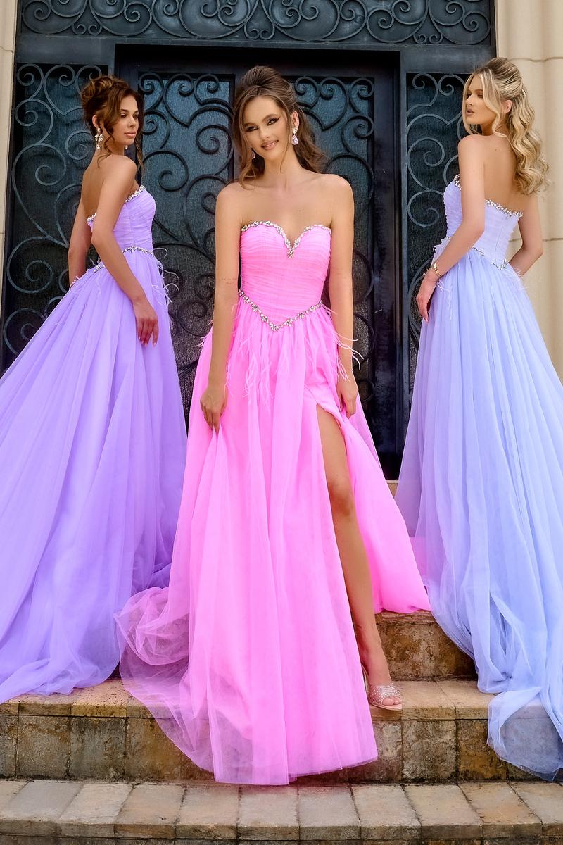 Portia and Scarlett Cut Glass Cut Out Prom Dress PS24632 - Image 8