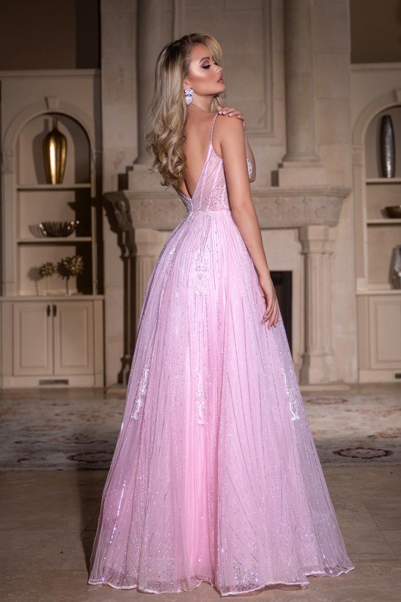 Portia & Scarlett Open Back Prom Dress PS25310 - Image 6