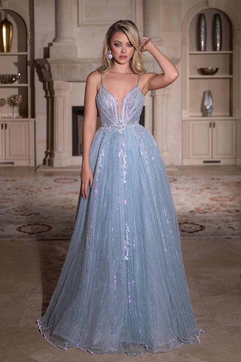 Portia & Scarlett Open Back Prom Dress PS25310 - Image 7