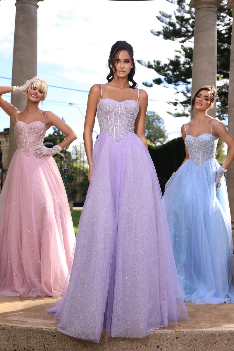 Portia & Scarlett Corset Ballgown Prom Dress PS25311 - Image 3