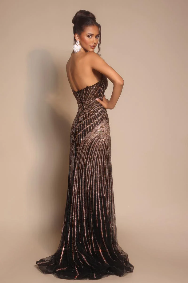Portia & Scarlett Beaded Prom Dress PS26004 - Image 11