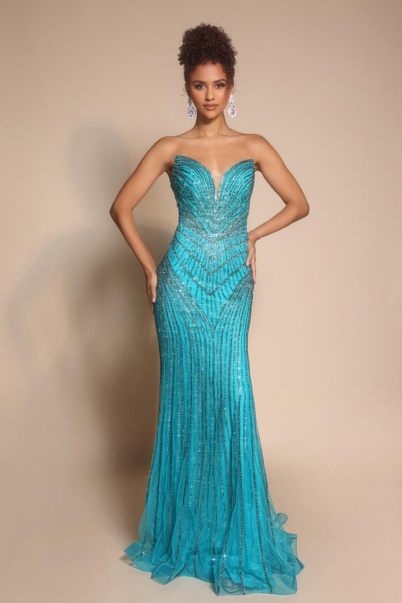 Portia & Scarlett Beaded Prom Dress PS26004 - Image 7