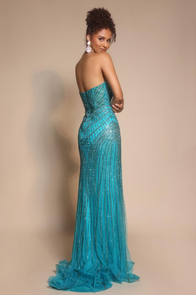Portia & Scarlett Beaded Prom Dress PS26004 - Image 8