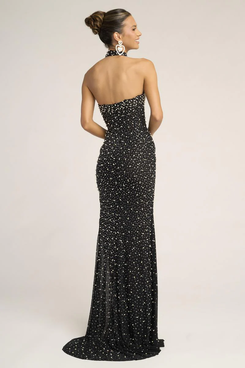 Portia & Scarlett Fitted Beaded Prom Dress PS26006 - Image 2