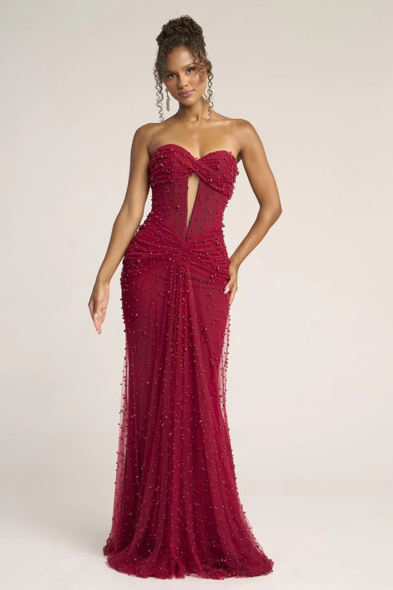 Portia & Scarlett Keyhole Beaded Prom Dress PS26022 - Image 9