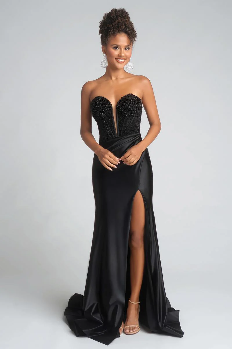 Portia and Scarlett Strapless Corset Prom Dress PS26039 - Image 10