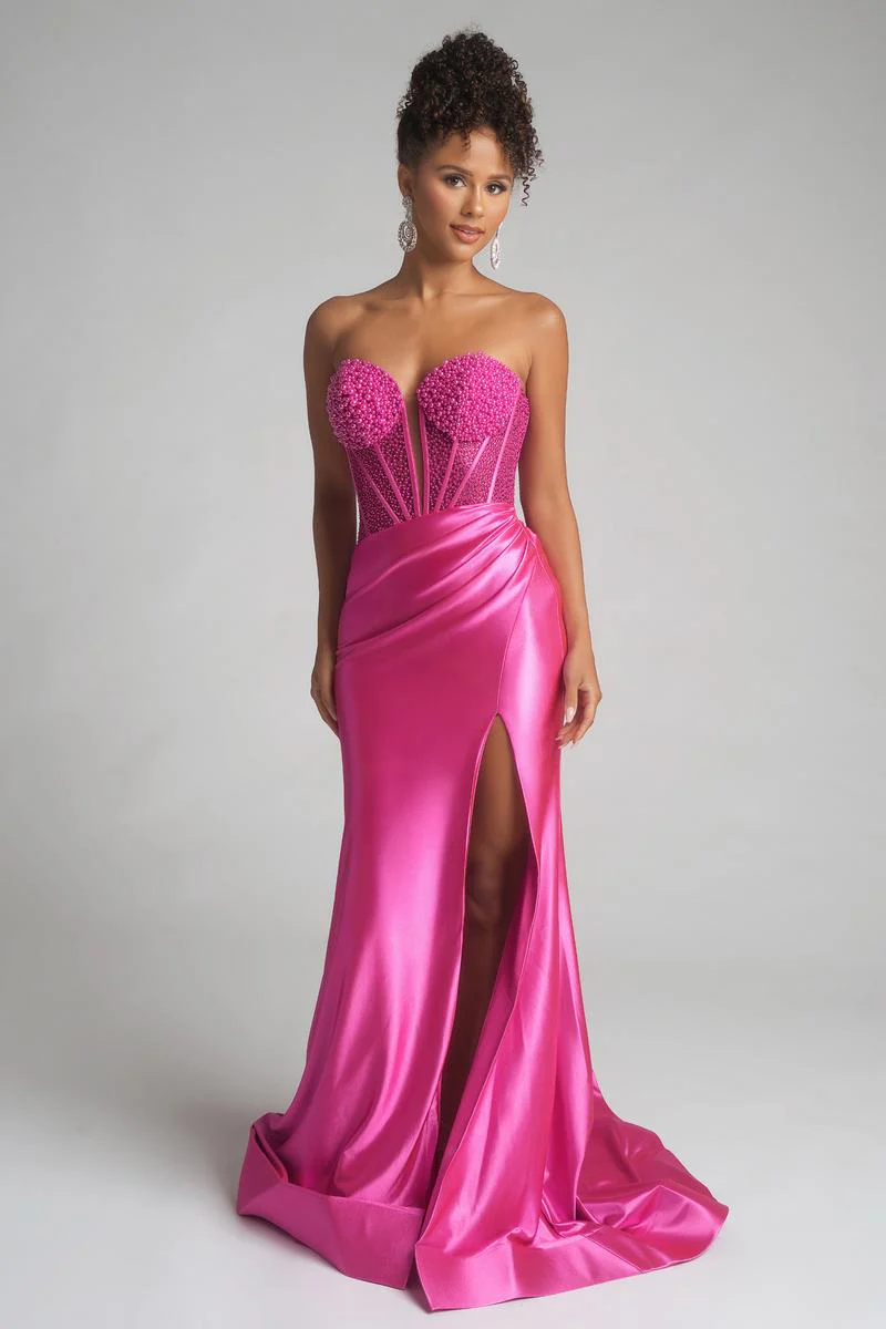 Portia and Scarlett Strapless Corset Prom Dress PS26039 - Image 5