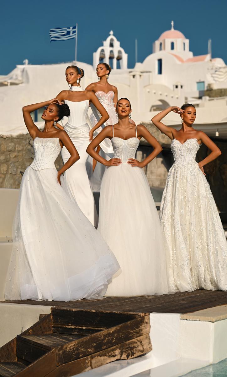 Portia and Scarlett Strapless Corset Prom Dress with Sheer Skirt PS26078 - Image 6