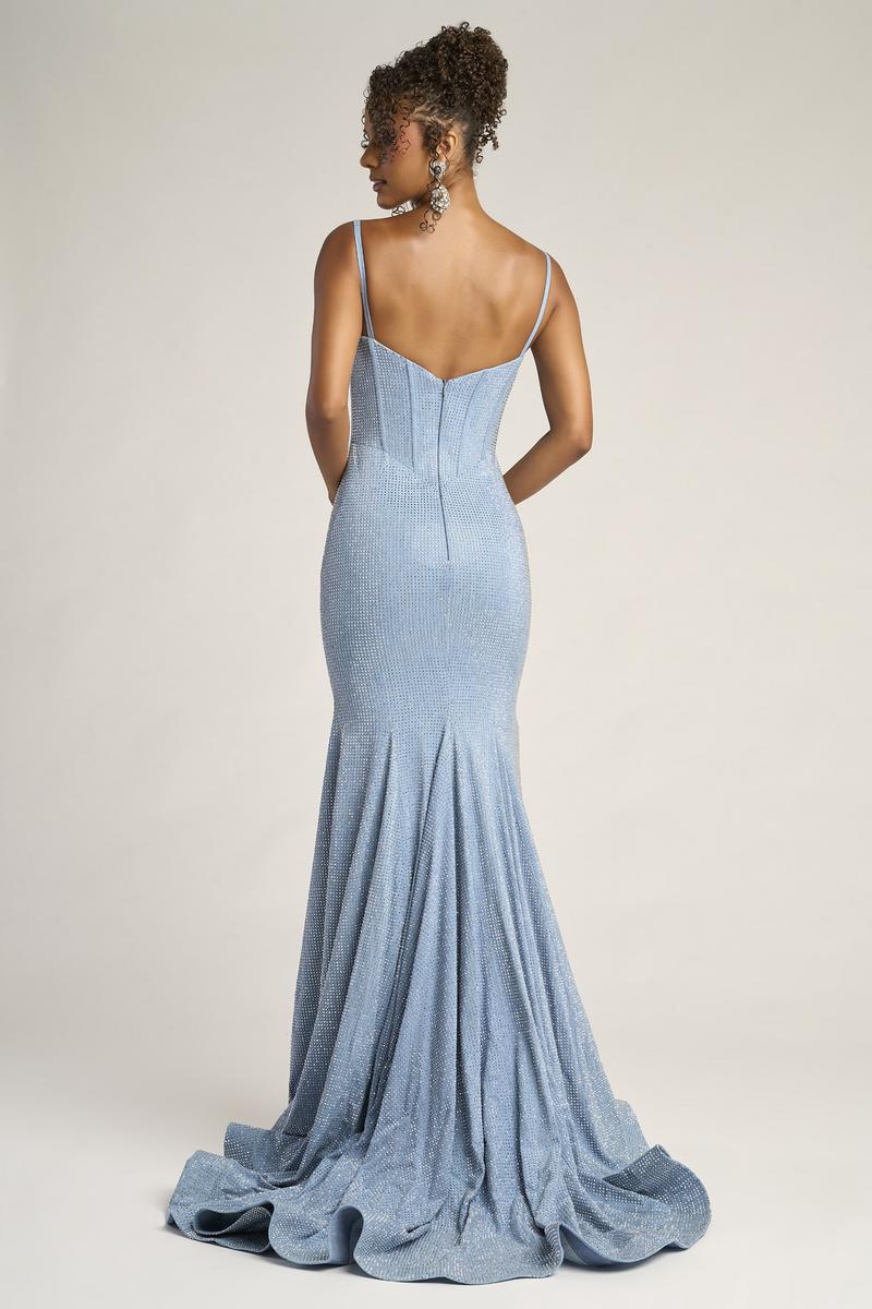 Portia & Scarlett Mermaid Heat Stone Prom Dress PS26258 - Image 2