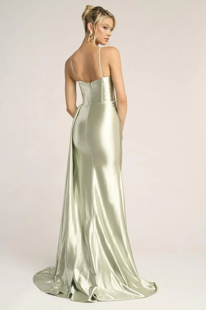 Portia & Scarlett Fitted Illusion Bodice Prom Dress PS26270 - Image 5