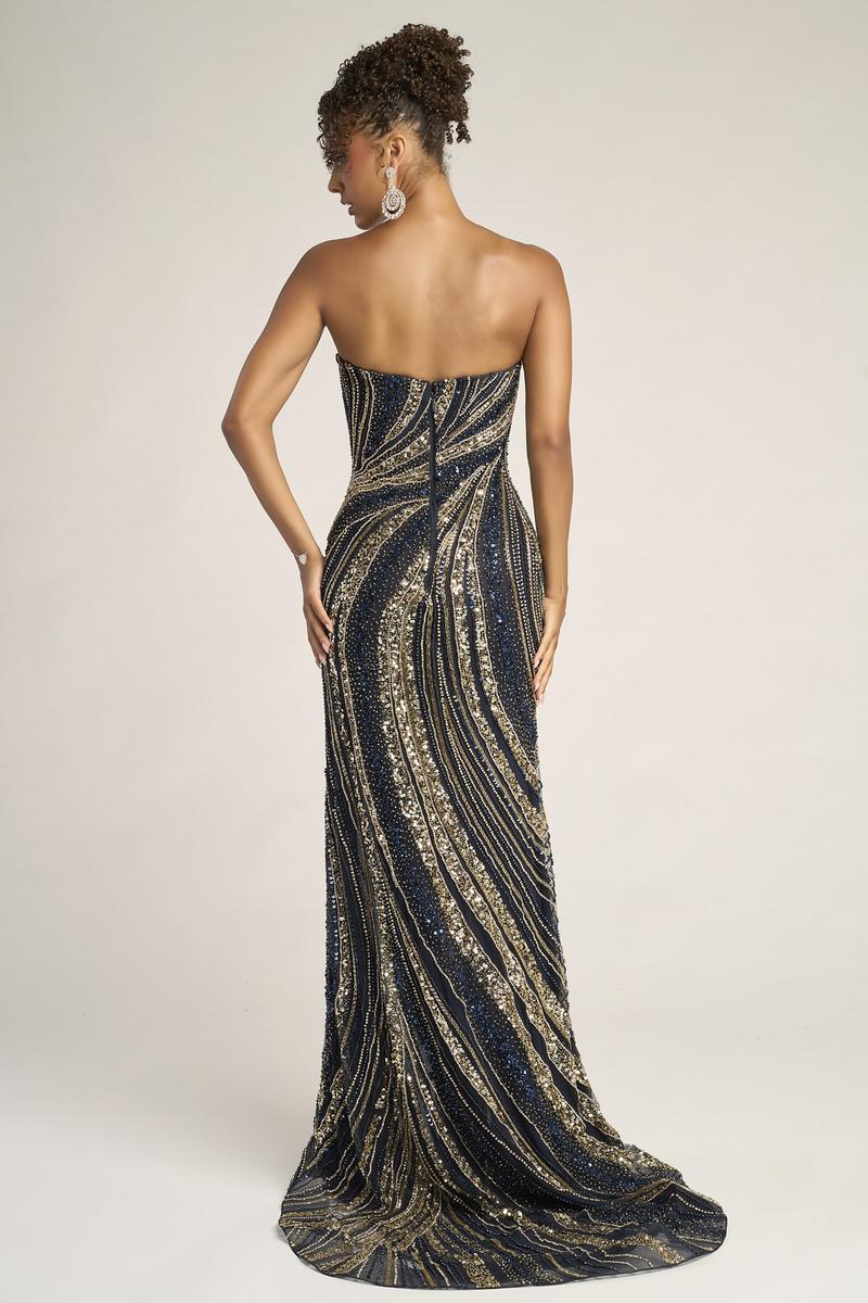 Portia and Scarlett Beaded Strapless Prom Dress PS26412C - Image 20