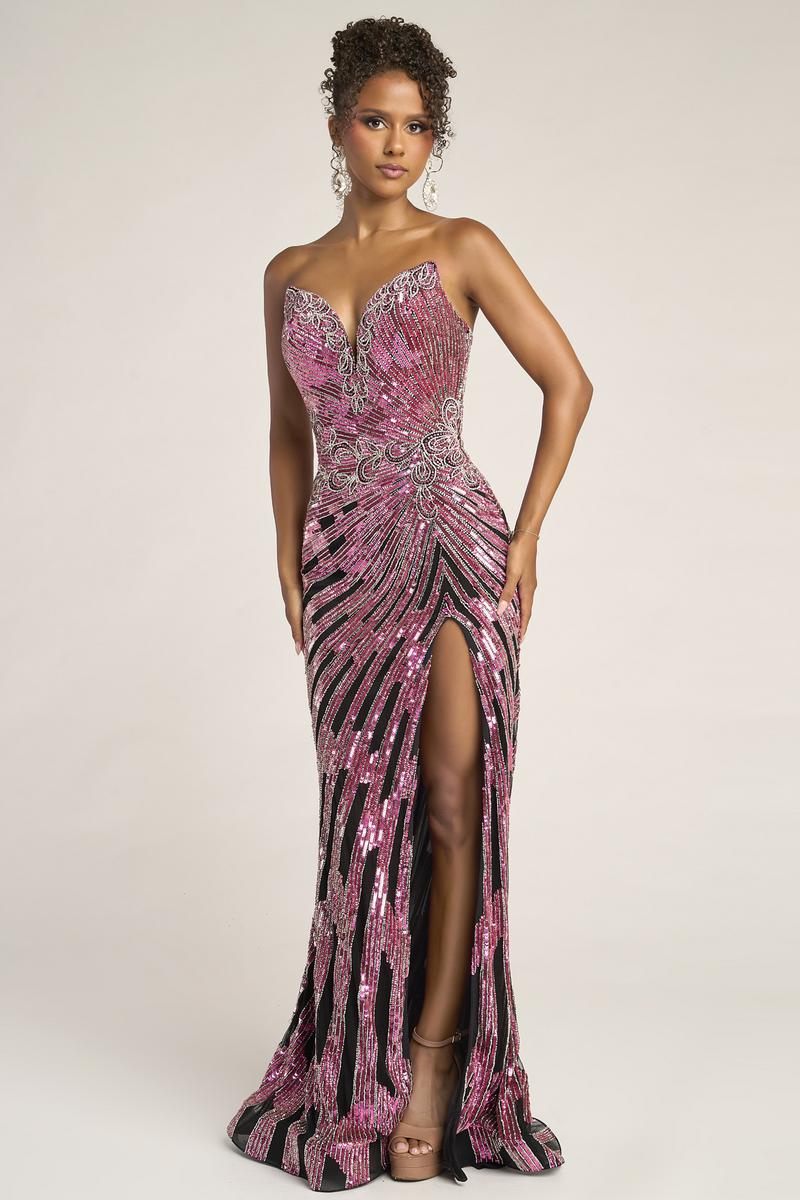 Portia and Scarlett Strapless Prom Dress PS26413C - Image 7
