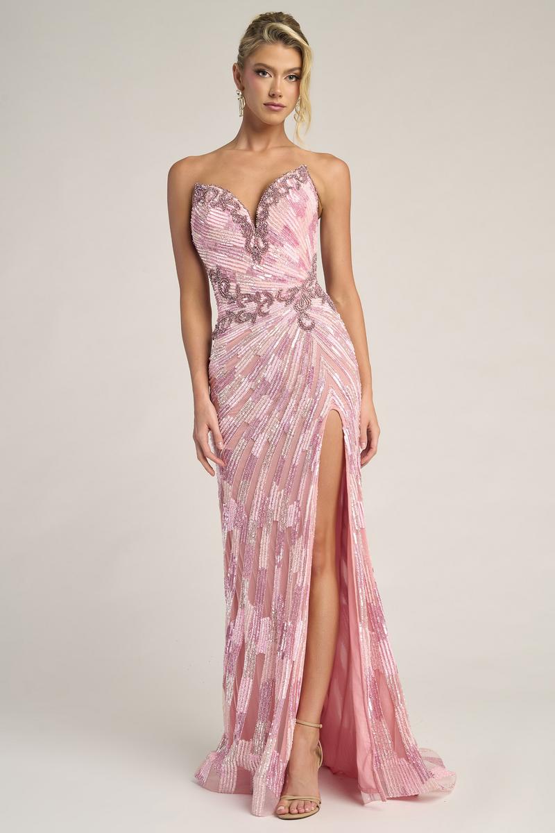 Portia and Scarlett Strapless Prom Dress PS26413C - B - Image 12