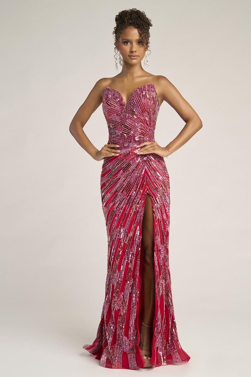 Portia and Scarlett Strapless Prom Dress PS26413C - B - Image 18