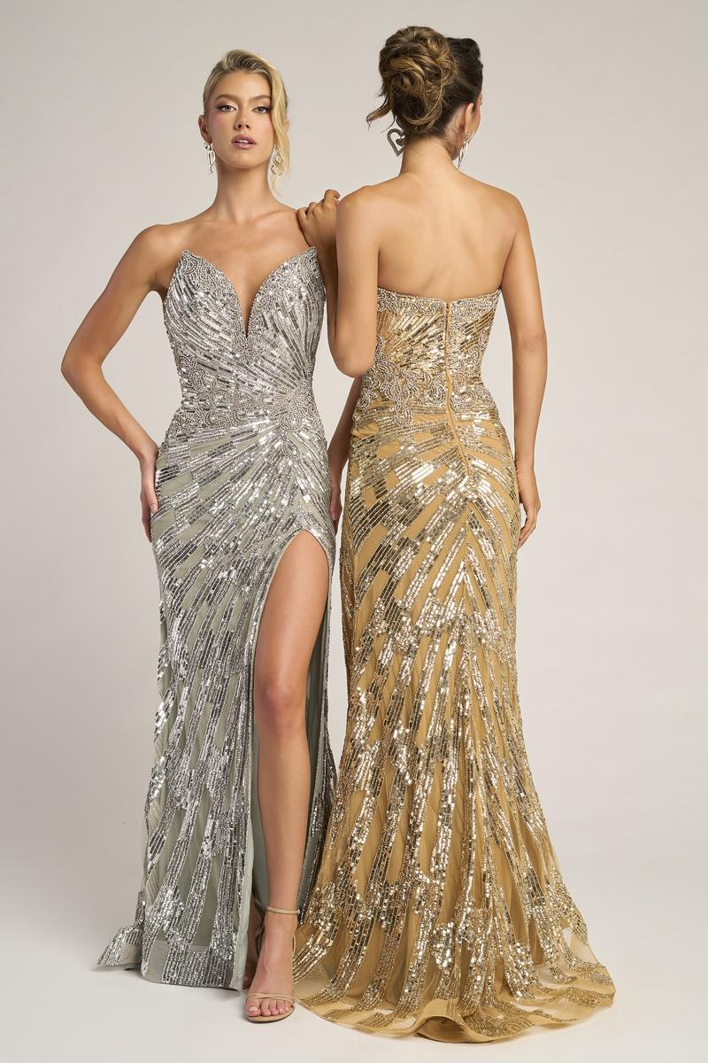 Portia and Scarlett Strapless Prom Dress PS26413C - B - Image 24