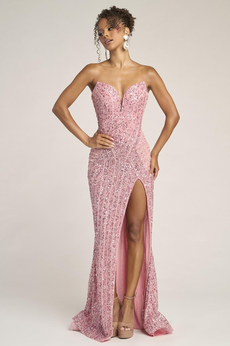 Portia and Scarlett Strapless Prom Dress PS26424C - Image 5