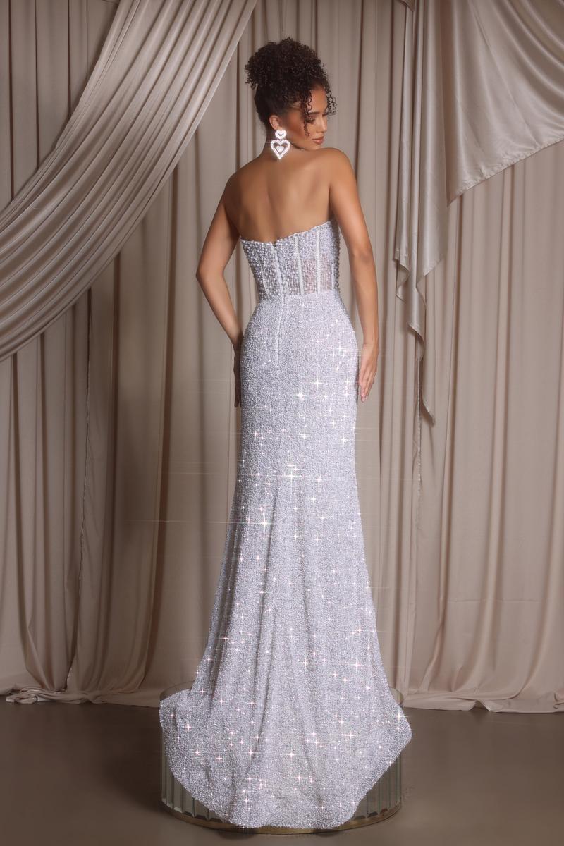 Portia and Scarlett Strapless Prom Dress PS26432C - Image 2