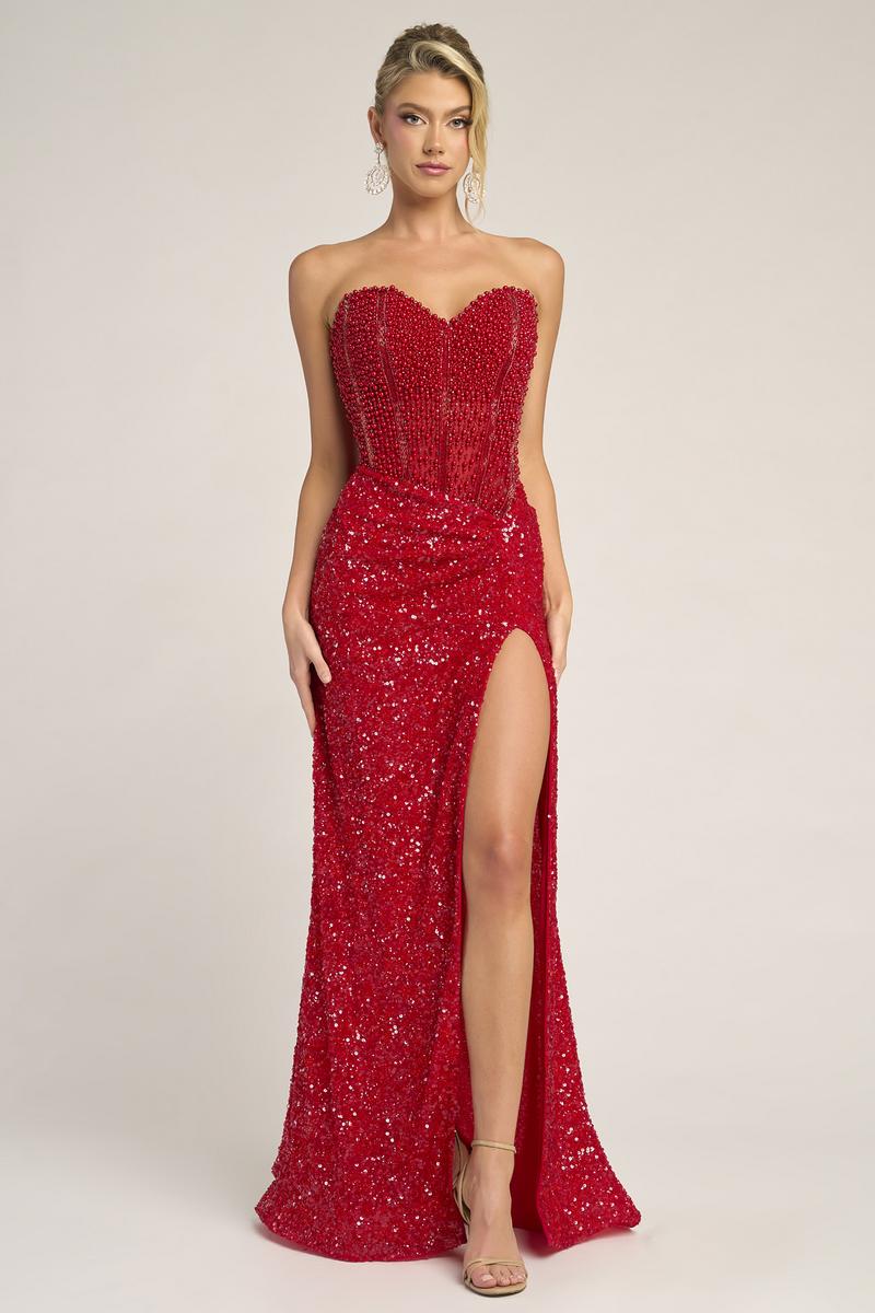 Portia and Scarlett Strapless Prom Dress PS26432C - Image 4