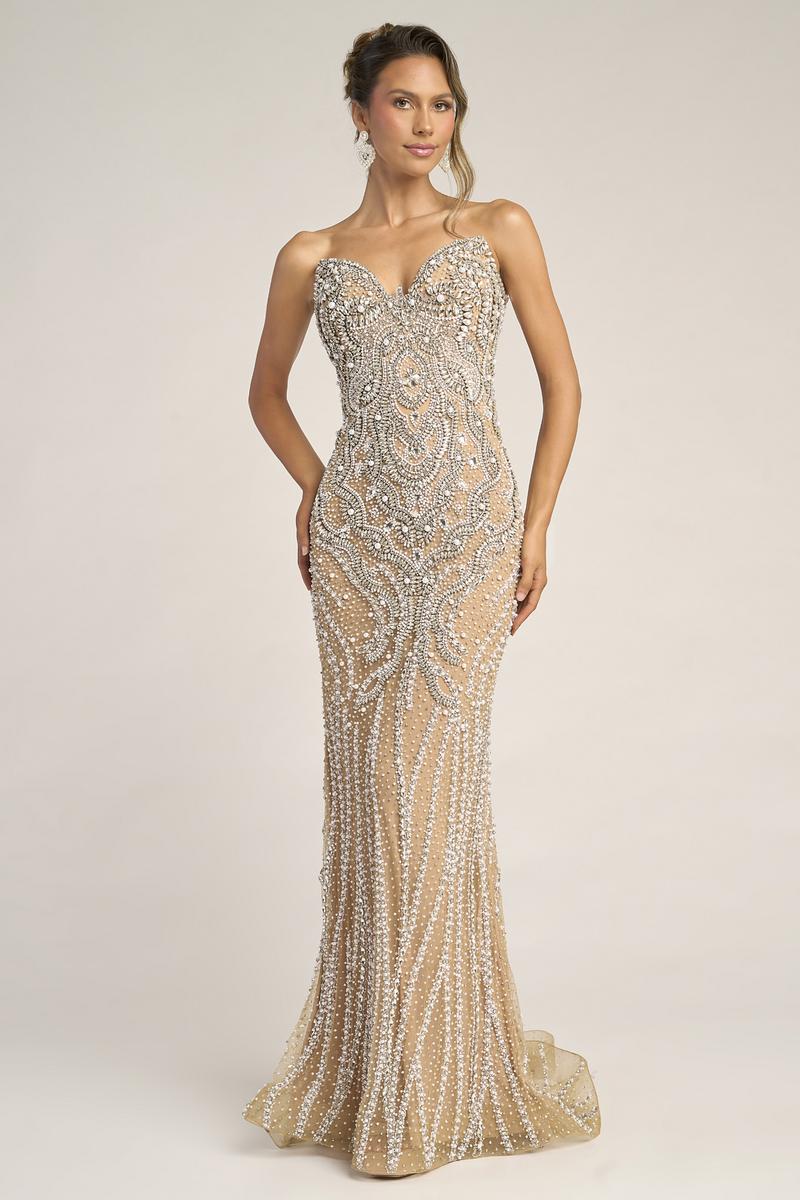 Portia and Scarlett Strapless Prom Dress PS26446C