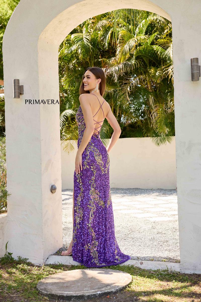 Primavera Couture Beaded Long Dress 3211 - Image 30