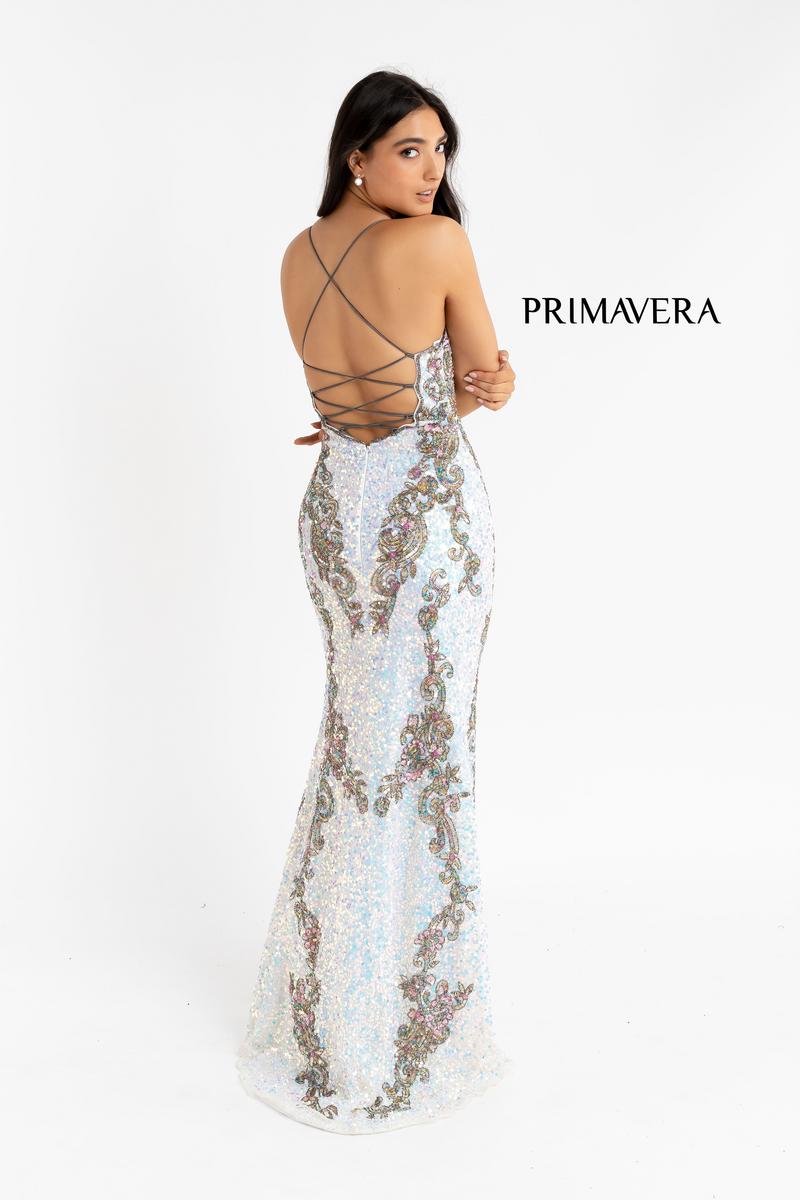 Primavera Couture Beaded Long Dress 3211 - B - Image 3