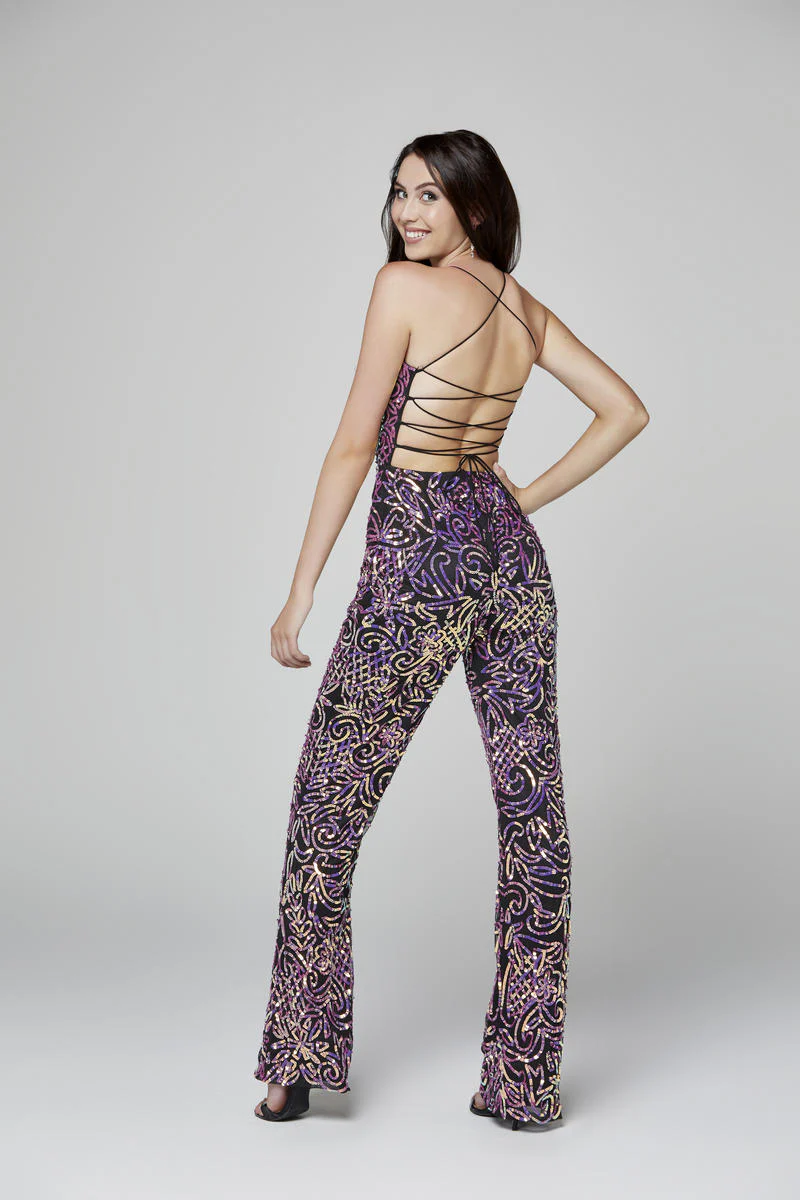 Primavera Couture Long Dress 3469 - Image 5