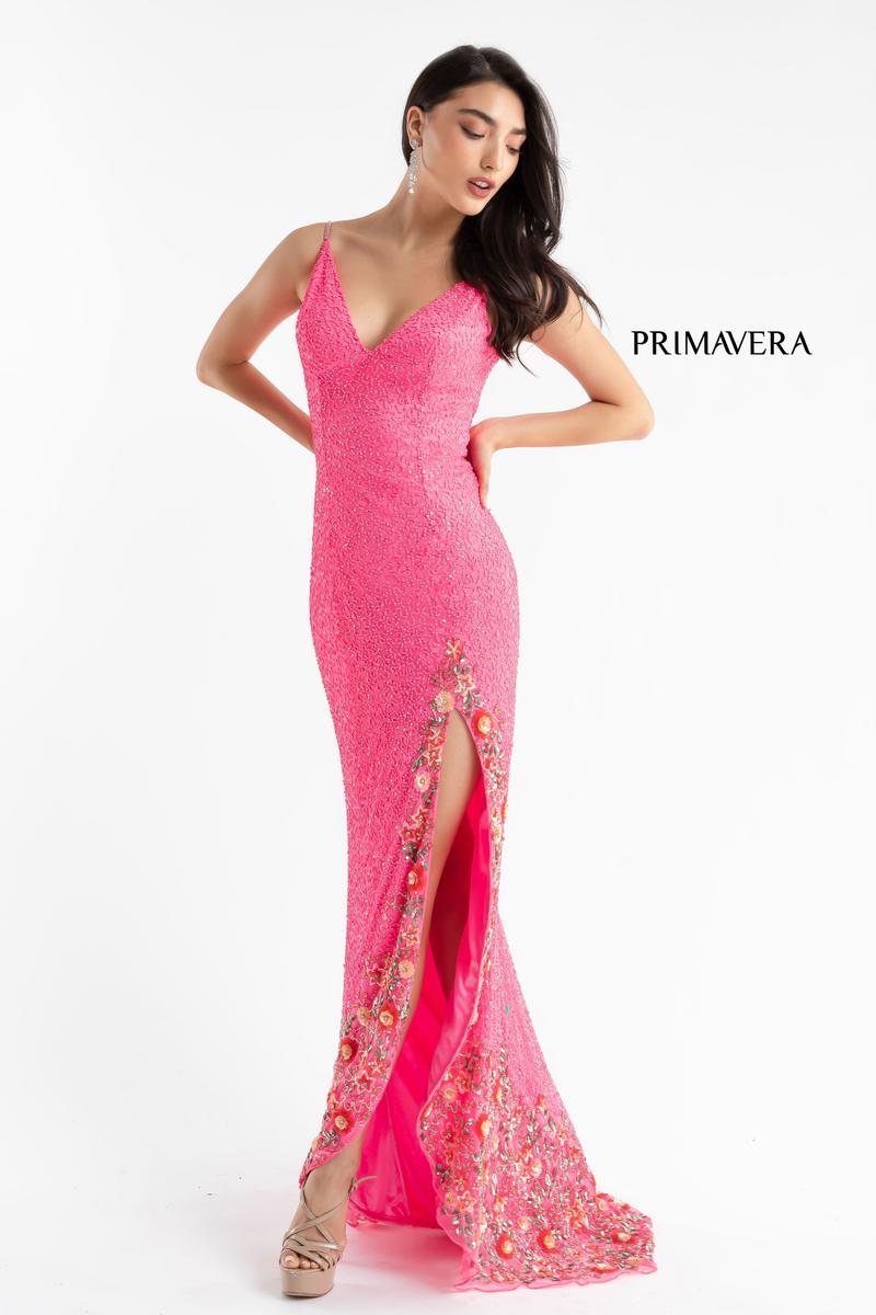 Primavera Couture Long Dress 3618 - Image 3