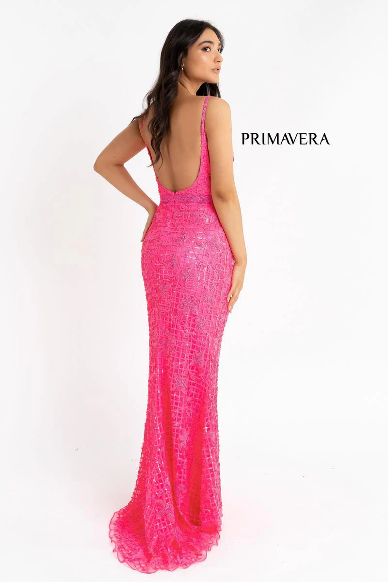 Primavera Couture Long Dress 3630 - Image 4