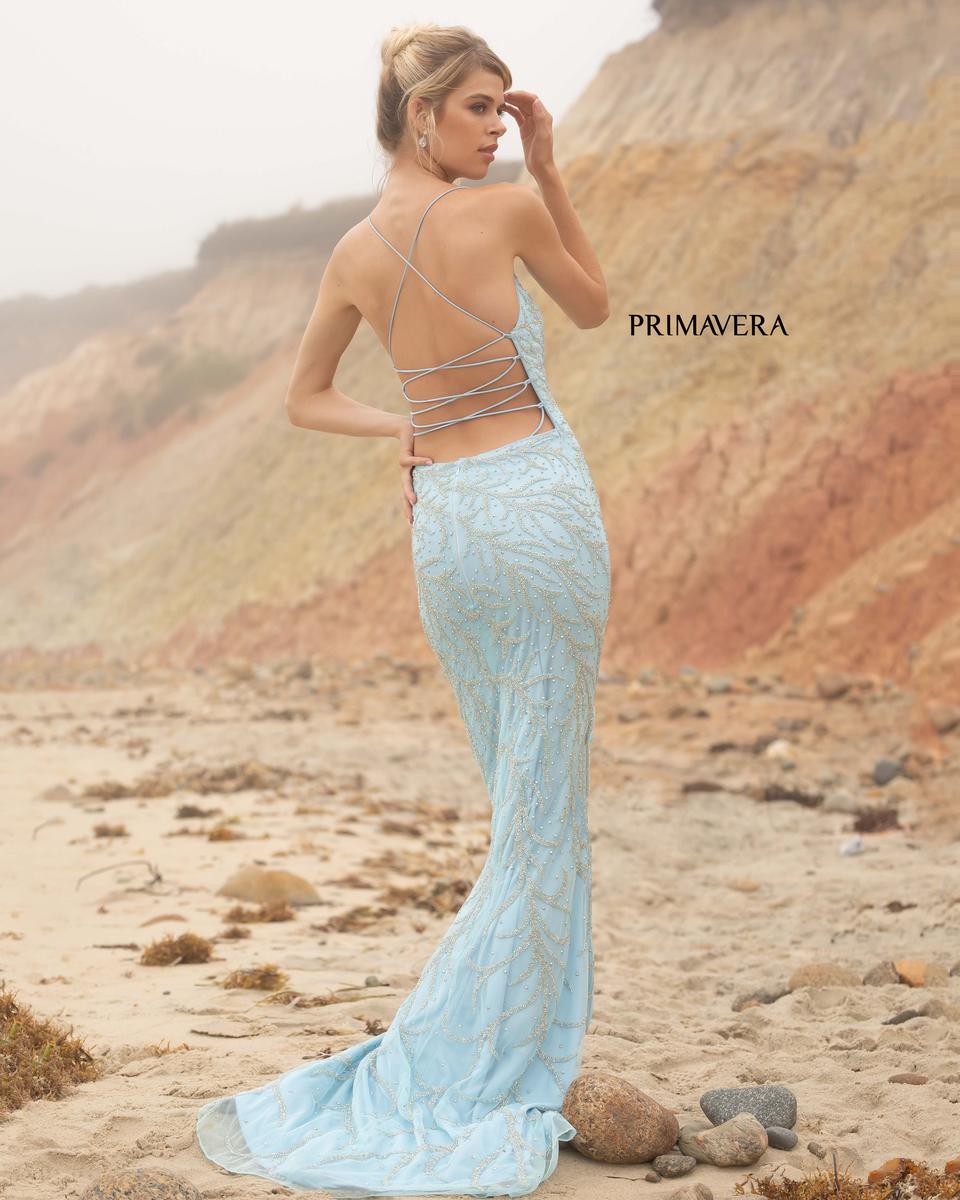 Primavera Couture Long Dress 3636 - Image 16