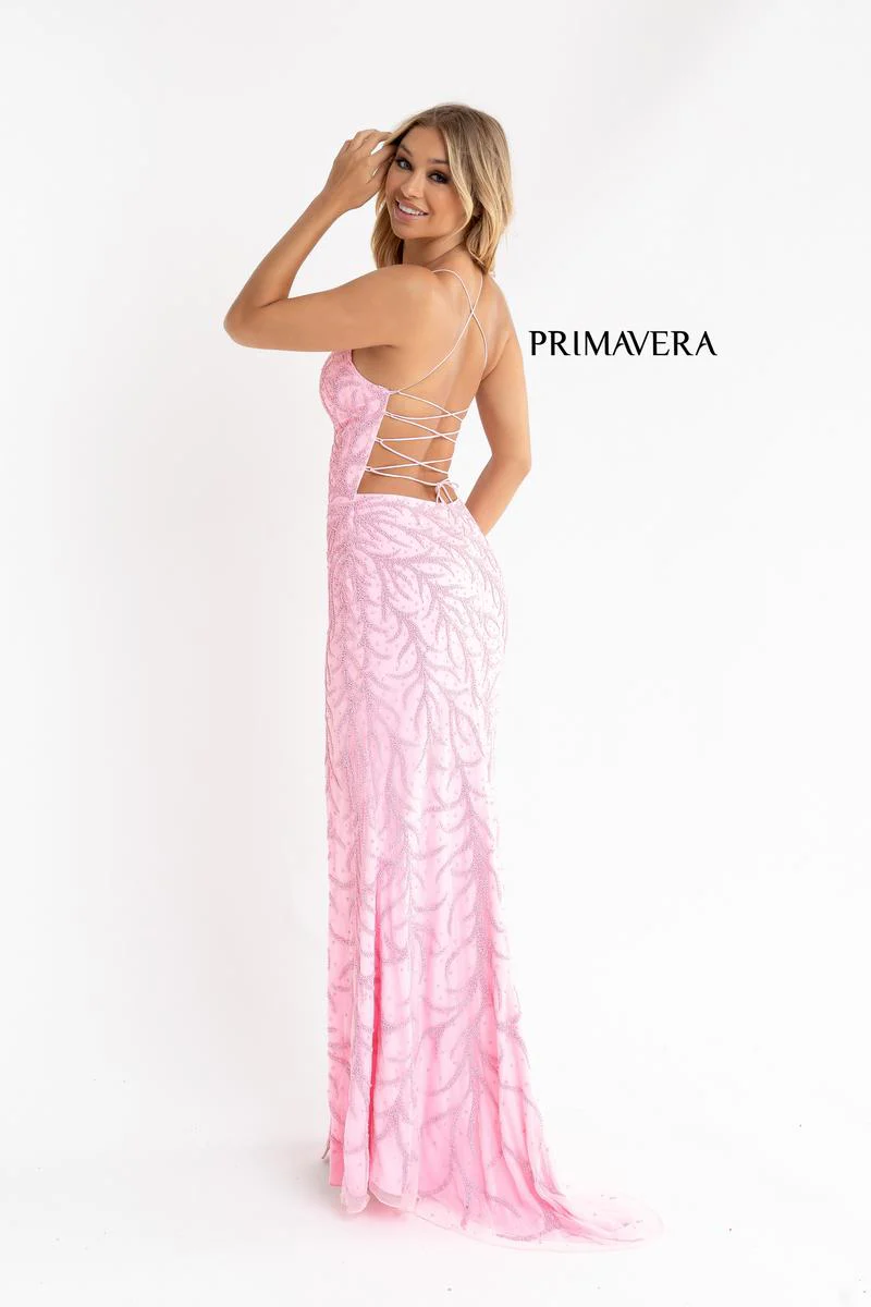 Primavera Couture Long Dress 3636 - Image 4